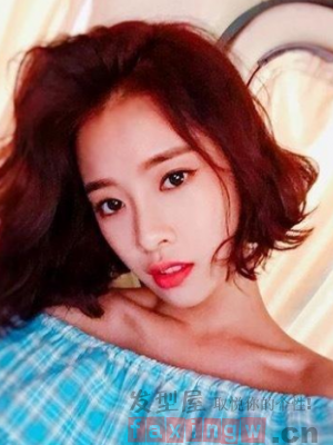 超流行的女生韓式短髮髮型 清新自然又減齡