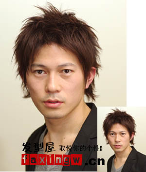 2010男士髮型設計與臉型搭配