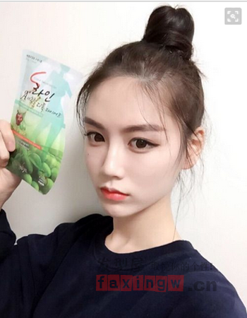 女生沒有劉海的髮型   清爽迷人最顯自信