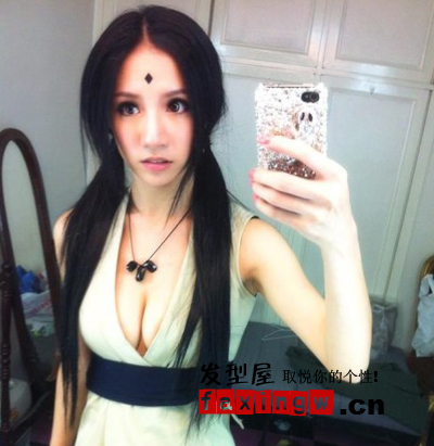 sunny林采緹髮型圖片集 林采緹cosplay蛇姬綱手動漫髮型秒殺宅男