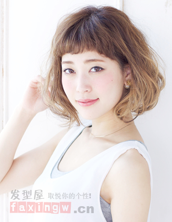 日系人氣短髮燙髮髮型 時尚修顏兩不誤