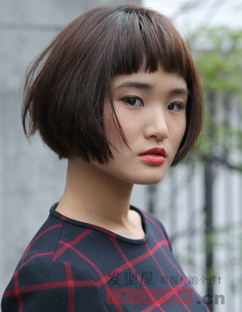 日系女生鍋蓋頭造型 打造獨特迷人個性