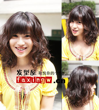 2010年最新韓式女生捲髮
