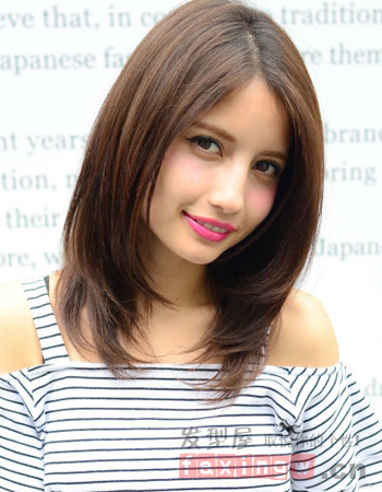 日系棕色染髮髮型分享 低調發色清新迷人