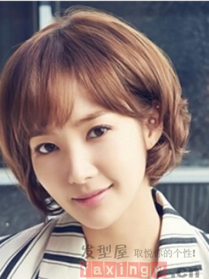 韓式女生短髮圖片 清爽時尚更減齡