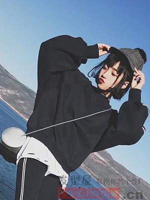 女生瘦長臉短髮髮型 霸氣有個性