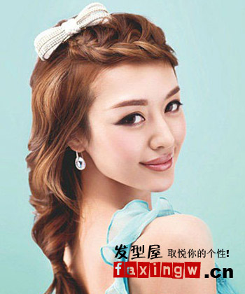 2013最新韓式新娘髮型圖片 打造清新優雅俏新娘