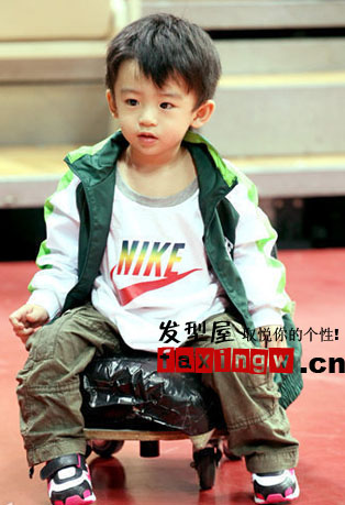 Lucas可愛無敵髮型圖片