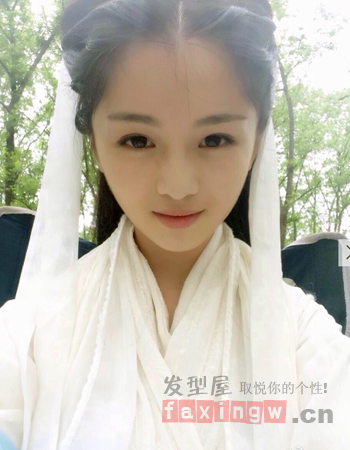 新版小龍女替身付柔美琦    古裝髮型美爆小龍女