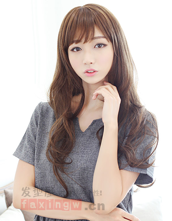 瓜子臉適合的韓式髮型 帶來清新甜美的氣質風範