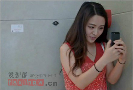 蘋果iPhone 5廣告中溫州女孩受追捧 陳特特私照甜美髮型秀