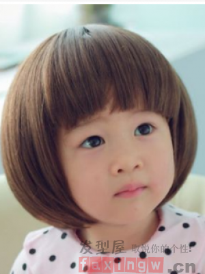 兒童蘑菇髮型女 可愛俏皮蘿莉范