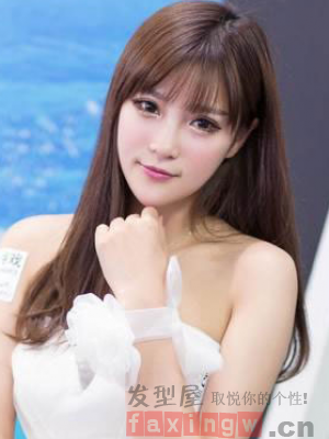 女髮長發髮型圖片 頭髮飄逸人更美