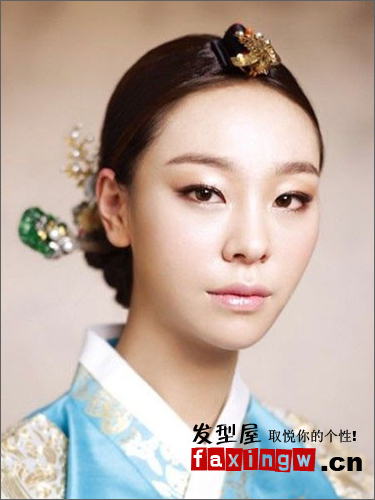 2012韓國最養眼的新娘髮型圖片 打造溫婉的氣質美人