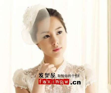 最新韓式新娘髮型圖片浪漫無憾