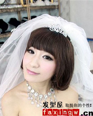 2011時尚新娘髮型勾勒完美婚禮記憶