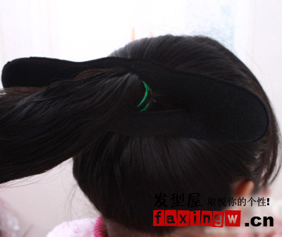 女兒童花苞頭diy 一分鐘搞定