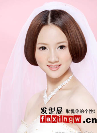 2010年唯美新娘髮型設計圖片