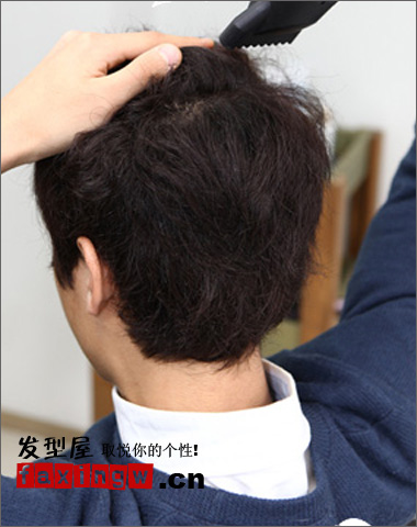 男生髮型怎么打理好看 韓式蓬鬆抓發簡單教程