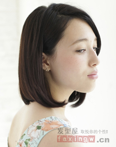 2013韓式中短髮燙髮 塑全新甜美OL形象