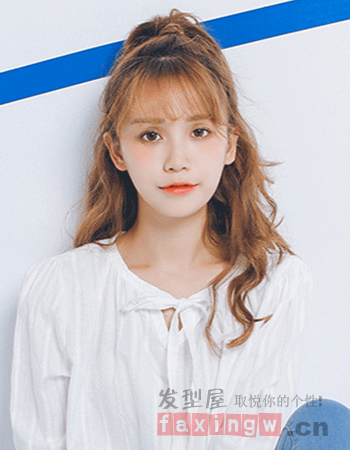 最新空氣劉海長捲髮 唯美浪漫顯靈動