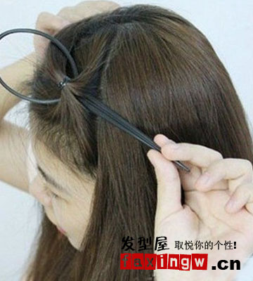 韓式魚骨辮盤發教程 打造精緻女人