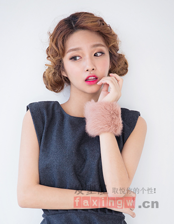 韓國女生可愛髮型扎法時尚造型萌萌噠