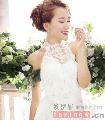 2014最新韓式新娘髮型 營造一場浪漫唯美婚禮