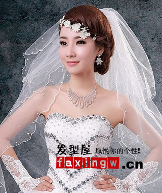 2012秋季最新新娘髮型 讓你擁有滿滿的幸福