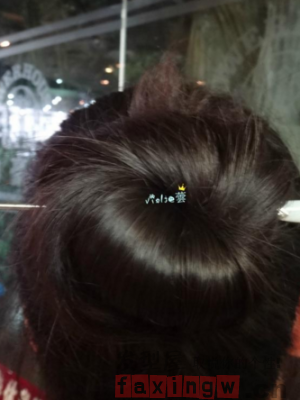 髮簪盤頭髮教程 快動手學起來吧