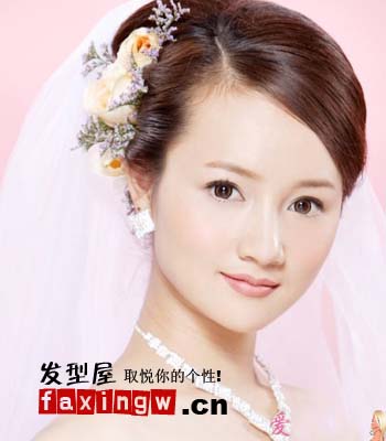復古新娘髮型設計 打造新娘別樣風情