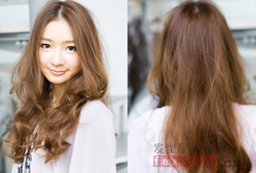 日系甜美捲髮髮型圖片 打造萌系夢幻少女
