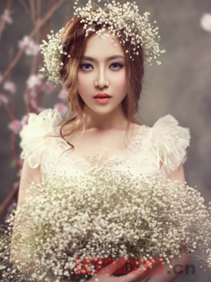 韓國經典影樓新娘髮型精選  氣質優雅做新娘
