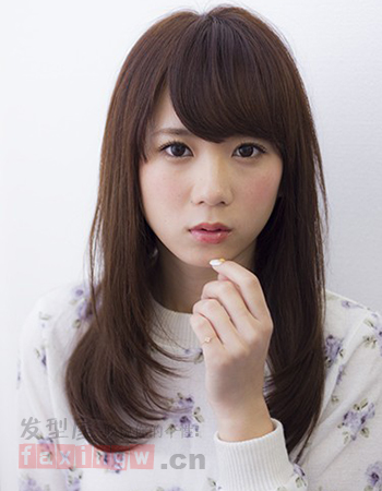 瓜子臉適合的髮型圖片 塑造溫婉可人氣質