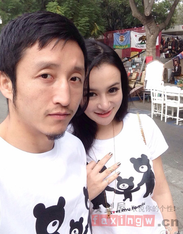 鄒市明的老婆冉瑩穎生活美照 長發時尚美艷