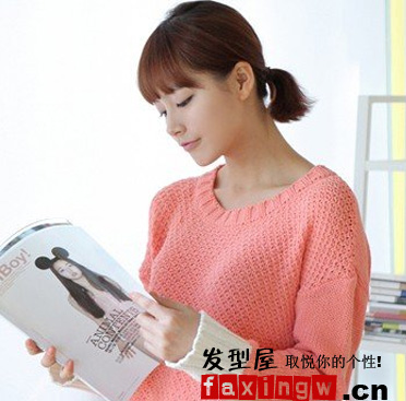 韓式可人髮型做春季迷人女生