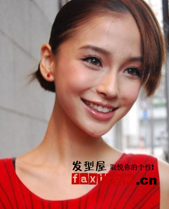 黃曉明女友楊穎AngelaBaby 演繹時尚潮流髮型