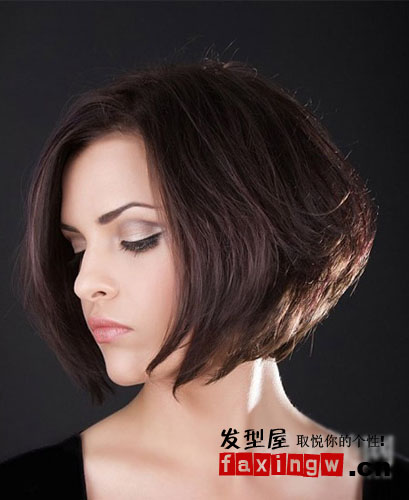 2013超前衛波波頭短髮髮型 燙染設計更驚艷 