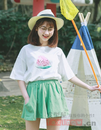 甜美女生髮型精選 