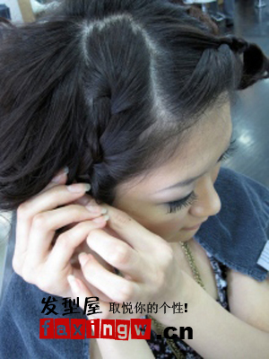 diy短髮髮型扎法