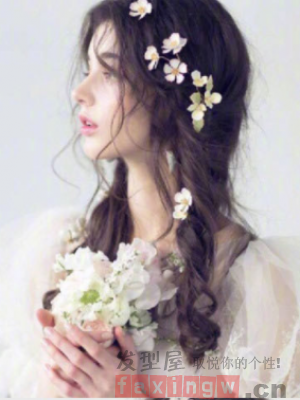 仙氣滿滿的新娘髮型 感受一下仙女般的魅力