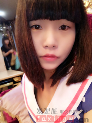 韓式圓臉可愛髮型圖片  甜美髮型臉蛋輕鬆瘦