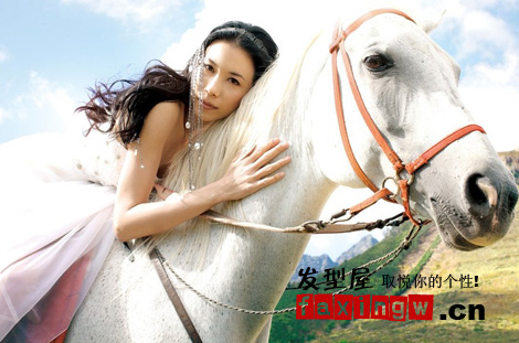 莫文蔚婚紗髮型圖片首曝光