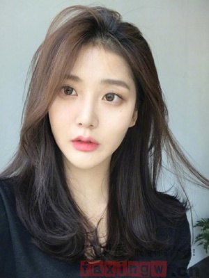 韓式女生簡單髮型圖欣賞