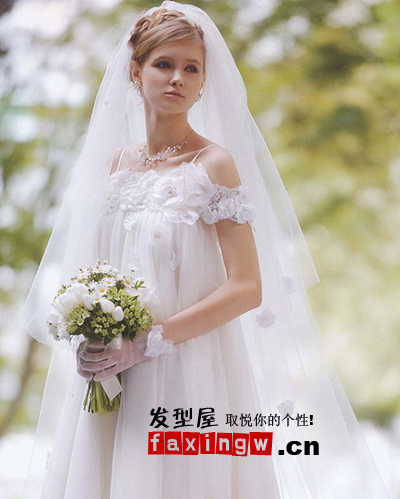 2012秋季新款新娘髮型圖片集 唯美小清新新娘最受歡迎
