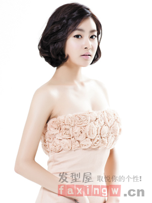 韓式婚紗照新娘髮型盤點  清新優雅公主范兒