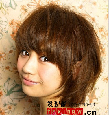 2012最新日系女生短髮髮型圖