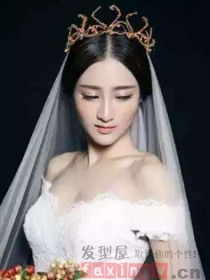國慶做最美新娘 那必須來款新娘髮型