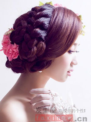 流行美韓式新娘髮型設計  給春季婚禮一點小清新