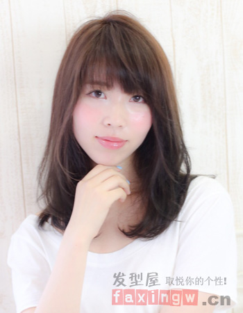 內扣梨花頭髮型圖片 清新甜美還瘦臉